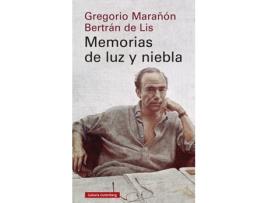 Livro Memorias De Luz Y Niebla de Gregorio Marañón (Espanhol)