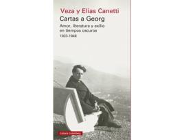 Livro Cartas A Georg de Elias Canetti (Español)