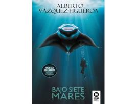 Livro Bajo Siete Mares de Alberto Vázquez-Figueroa (Espanhol)