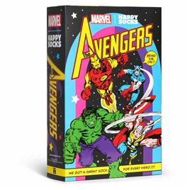 Happy Socks Meias Crew Marvel Avengers Gift Set 6 Pares