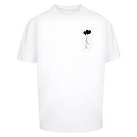 Mc Clothes Camiseta De Manga Curta Love In The Air Heavy Oversized