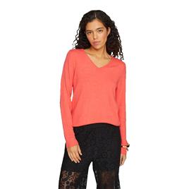 Vila Suéter Com Decote Em V Ril