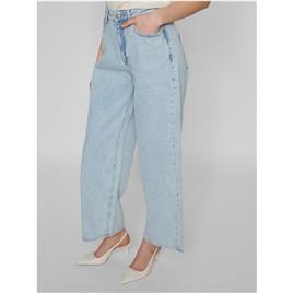 Vila Jeans De Cintura Alta Freya Jaf