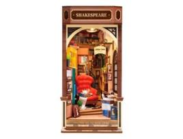 Soporte Para Libros Librería Shakespeare 3d Diy Tgb07 Robotime Madnesstoysmás De 8 Años