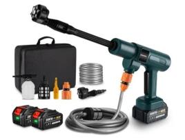 Verde Lavadora De Alta Pressão Sem Fios Incluí 2 Baterias E Carregad Yofidra