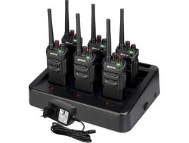 Rt648 Talkie Walkie De Longa Distância, Rádio Bidirecional Ip67 À Prova Dágua, Pmr 446 Vox Robusto Para Canteiro De Obras, Segurança Retevis (6pcs)
