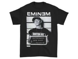T-shirt De Mulher Zmdecqnb Eminem Line Up Algodão Branco (l)