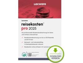 Reisekosten Pro 2025 1 dispositivo, 1 ano Esd Downloadesd Lexware