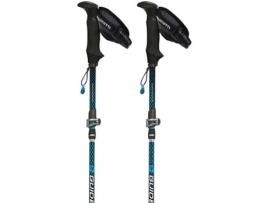 Bastões De Caminhada GUIDETTI Flashlock Aluminium 7075 El135 Pam (Preto - 42-135 cm)