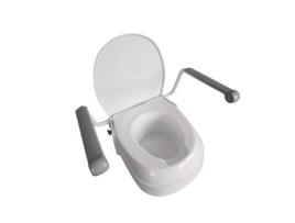 Assento Sanitário Elevável Com Corrimãos Mobilex