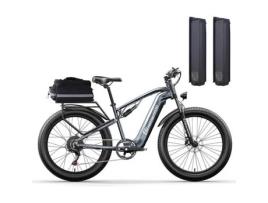 Bicicleta Elétrica De Suspensão Total Shengmilo Mx05 Bafang 500w Bateria Dupla 48v 17.5ah 2 Benfuto