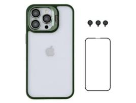 Suporte Casa Exército Para Iphone 12 Pro Max Wanlonfeng Acrílico Verde