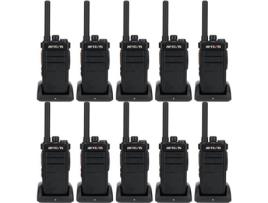 Rb626 Talkie Walkie De Longo Alcance, Talkie Walkie Profissional, 2000mah, Rádio Bidirecional Para Serviço De Segurança Retevis