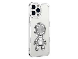 Suporte Casa Galvanizado Inch Para Iphone 13 Pro Yoobao Pele Sintética Branco