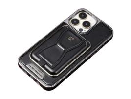 Suporte Casa Inch Para Iphone 13 Pro Max Rmbmax Pele Sintética Magnética Preto