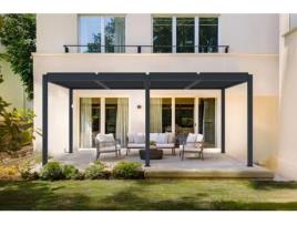 Pérgola Bioclimática Motorizada Santa 5x3m Em Alumínio Cinza