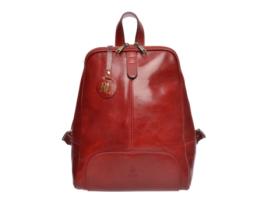 Mochila De Mulher Anna Luchini Rosso Vermelho