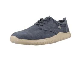 Sapatos De Homem Coronel Tapiocca Tecido Azul (41)