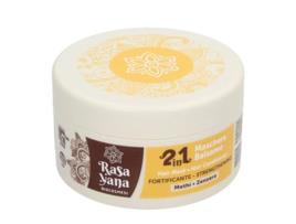 Cabello 2in1 Máscara Fortalecedora Capilar E Condicionador Methi E Gengibre 200ml Rasayana Biocosmetics