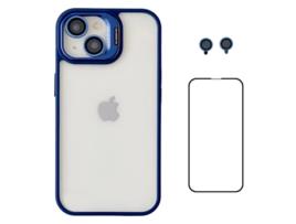 Suporte Casa Para Iphone 13 Wanlonfeng Acrílico Azul