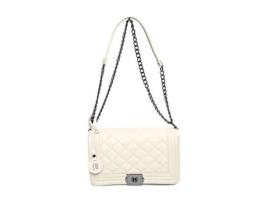 Mala De Ombro De Mulher Anna Luchini Beige Bege