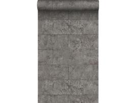 Papel De Parede Blocos De Calcário Em Meio Tijolo Taupe 53 Cm X 10,05 M Origin Wallcoverings