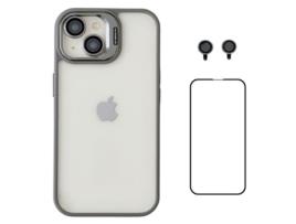 Suporte Casa Para Iphone 13 Wanlonfeng Acrílico Cinzento