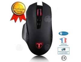 Mouse Para Jogos Sem Fio Inn X11 4000dpi Retroiluminação Rgb Duração Da Bateria 220 Horas
