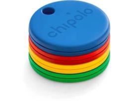 Localizador CHIPOLO Pop (4 unidades - Vermelho/Azul/Amarelo/Verde)