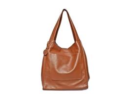Mala De Ombro De Mulher Isabella Rhea Ir Cognac Pele Castanho