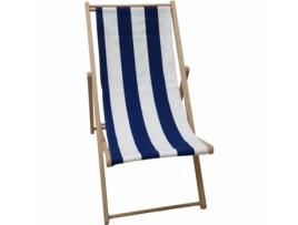 Ligstoel Jardin Prive Azul 101 X 56 X 96 Cm