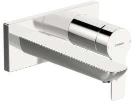 Hansaligna Misturadora De Lavatório Pré Montada, Oculta, Roseta Quadrada, Projeção 190 Mm, 44892183 Hansa