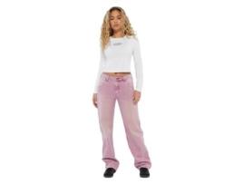 Jeans Unissexo Guess Originals Carpenter Algodão Rosa (27)