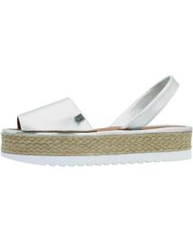 Sandálias de Mulher POPA SANDALIAS MUJER MODELO PS33601 COLOR PLATA