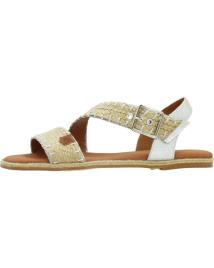 Sandálias de Mulher POPA SANDALIAS MUJER MODELO MS34304 COLOR MARRON CLARO PLATA