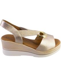 Sandálias de Mulher KAOLA 1612 SANDALIAS DE MUJER PIEL PLATINO