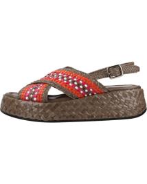 Sandálias de Mulher PONS QUINTANA SANDALIAS MUJER MODELO MAUI COLOR MARRON V243