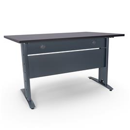 Secretárias de Escritório 1600x800x750mm Soho Antracite / Preto