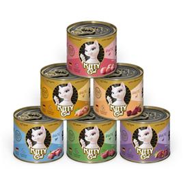 Kitty Cat Adult Pate 24 x 200 g - Pack económico - Pack económico: Pack misto I (6 variedades)