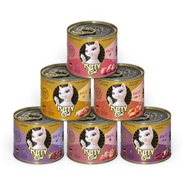 Kitty Cat Adult Pate 24 x 200 g - Pack económico - Pack económico: Pack misto II (6 variedades)