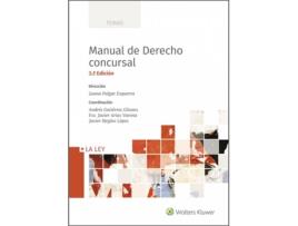Livro Manual De Derecho Concursal (3.ª Edición) de Juana Pulgar Ezquera (Espanhol)