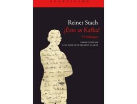 Livro ¿Éste Es Kafka? de Reiner Stach (Espanhol)