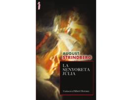 Livro La Senyoreta Júlia de August Strindberg (Catalão)