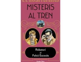 Livro Misteris Al Tren 1. Robatori Al Falcó Escocès de M.G. Leonard (Catalão)