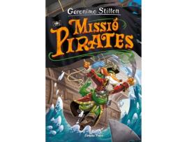 Livro Viatge En El Temps 12. Missió Pirates de Geronimo Stilton (Catalão)