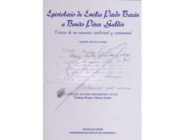Livro Epistolario De Emilia Pardo Bazán A Benito Pérez Galdós de Ermitas Penas (Espanhol)