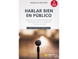 Livro Hablar Bien En Publico de Jose Manuel Garcia Gonzalez (Espanhol)