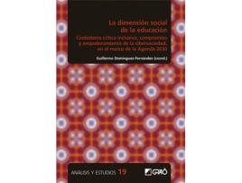 Livro La Dimensión Social De La Educación de Charo Caraballo Román (Espanhol)