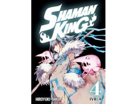 Livro Shaman King 4 de Hiroyuki Takei (Espanhol)