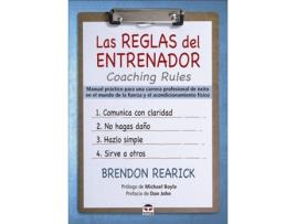 Livro Las Reglas Del Entrenador. Coaching Rules de Brendon Rearick (Espanhol)